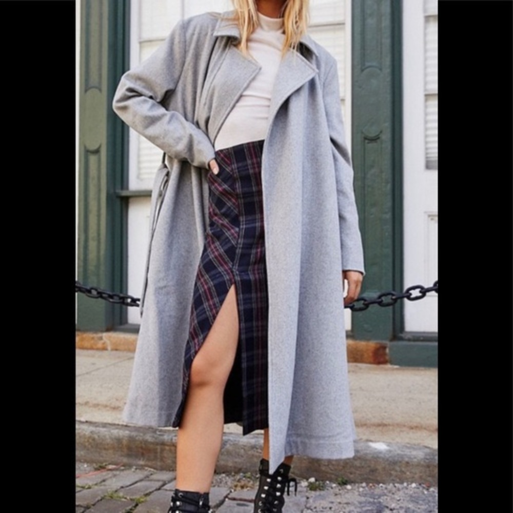 NWOT Free People Sierra Wool coat Sz S